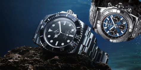 is rolex better than breitling|Breitling submariner.